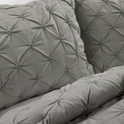 Lush Décor Ravello Pintuck Cotton Comforter 3 Piece Set
