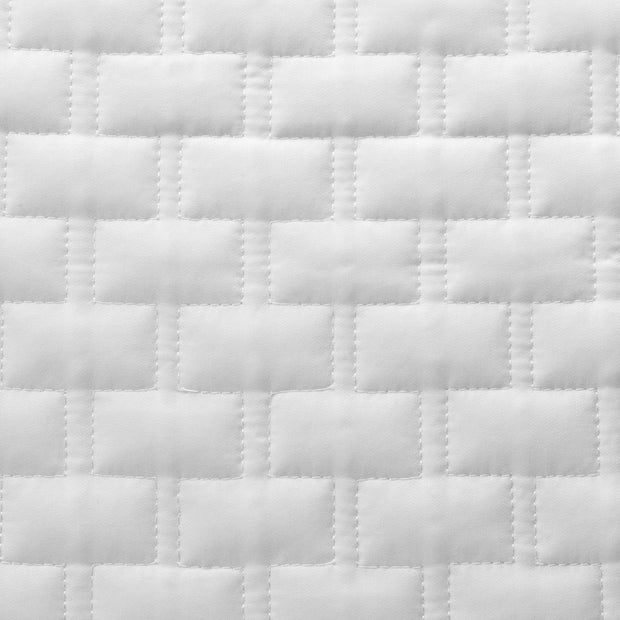 BedVoyage Luxury 100% Viscose from Bamboo Quilted Euro Sham - Natural Linens