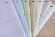 Bellino Millerighe 300TC Egyptian Cotton Individual Sheets - Natural Linens