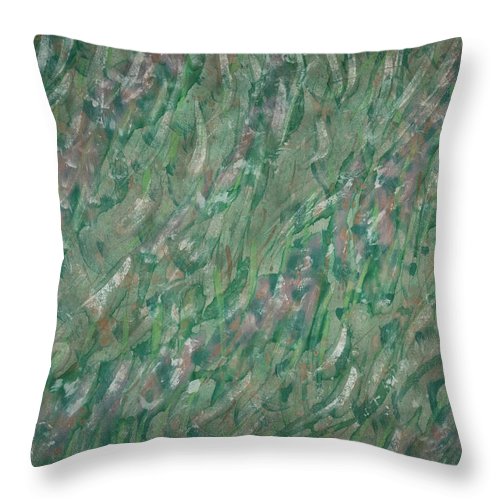 EarthWise Designs Serene Green - Throw Pillow