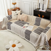 Slipcover KAS™ Cotton Sofa Blanket Cover, Throw Blanket Couch Protector, Extra Large Blanket to Cover Couch