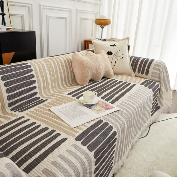 Slipcover KAS™ Cotton Sofa Blanket Cover, Throw Blanket Couch Protector, Extra Large Blanket to Cover Couch