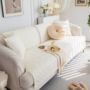 Slipcover KAS™ Cotton Quilted Sofa Cover, Non-Slip Couch Protector Fits Backrest, Seat & Armrest