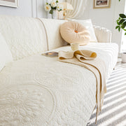 Slipcover KAS™ Cotton Quilted Sofa Cover, Non-Slip Couch Protector Fits Backrest, Seat & Armrest