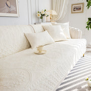 Slipcover KAS™ Cotton Quilted Sofa Cover, Non-Slip Couch Protector Fits Backrest, Seat & Armrest