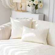 Slipcover KAS™ Cotton Quilted Sofa Cover, Non-Slip Couch Protector Fits Backrest, Seat & Armrest