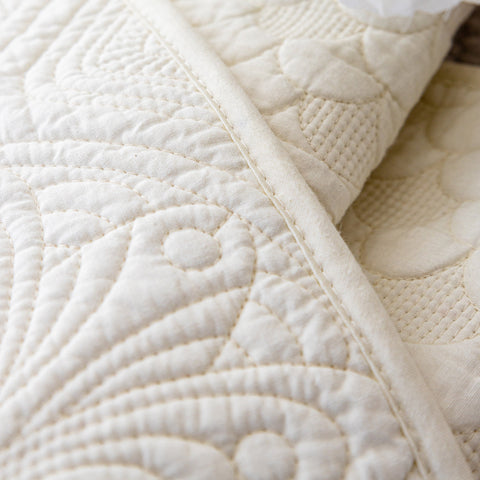 Slipcover KAS™ Cotton Quilted Sofa Cover, Non-Slip Couch Protector Fits Backrest, Seat & Armrest