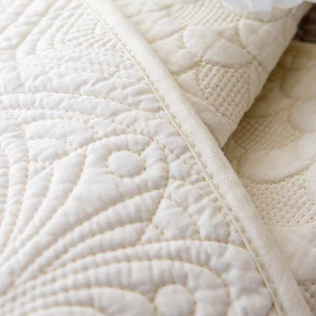 Slipcover KAS™ Cotton Quilted Sofa Cover, Non-Slip Couch Protector Fits Backrest, Seat & Armrest