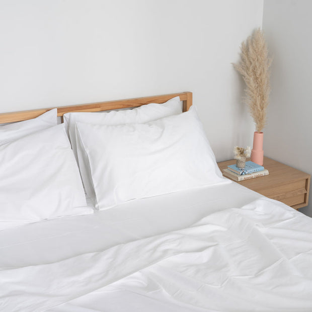 Homebird Organic Cotton Sateen Flat Sheet