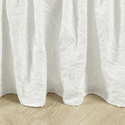 Lush Décor Ruched Ruffle Elastic Easy Wrap Around Bed Skirt