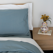 Homebird Organic Cotton Percale Flat Sheet