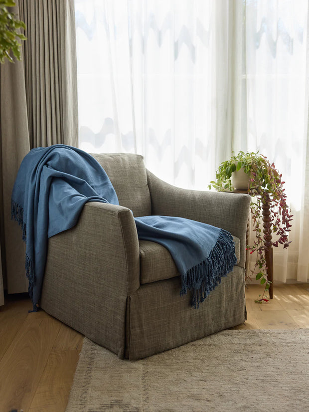 Cozy Earth Bamboo Tassel Throw