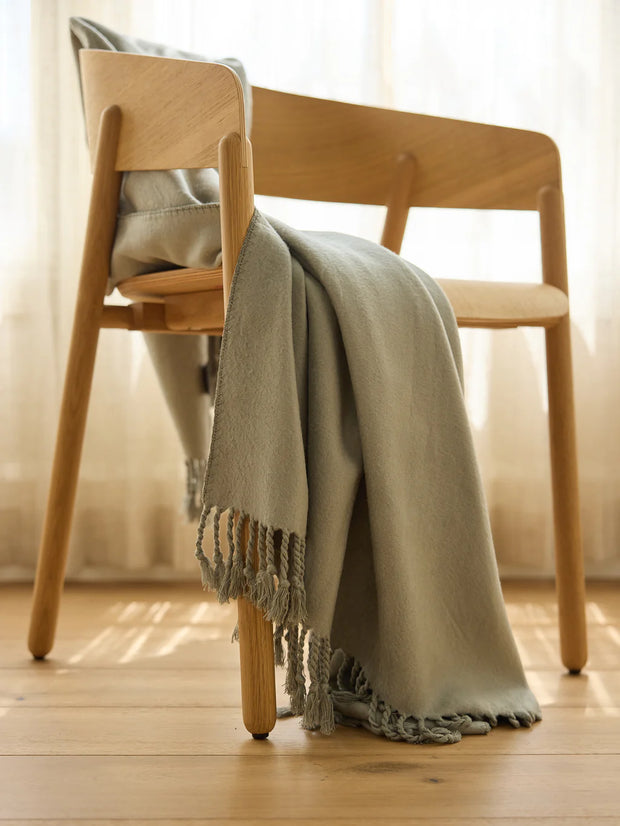 Cozy Earth Bamboo Tassel Throw