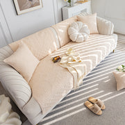 Slipcover KAS™ Cotton Quilted Sofa Cover, Non-Slip Couch Protector Fits Backrest, Seat & Armrest