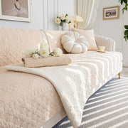 Slipcover KAS™ Cotton Quilted Sofa Cover, Non-Slip Couch Protector Fits Backrest, Seat & Armrest