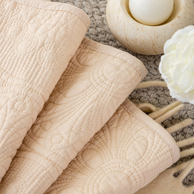 Slipcover KAS™ Cotton Quilted Sofa Cover, Non-Slip Couch Protector Fits Backrest, Seat & Armrest