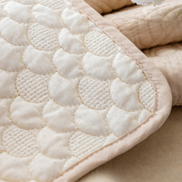 Slipcover KAS™ Cotton Quilted Sofa Cover, Non-Slip Couch Protector Fits Backrest, Seat & Armrest