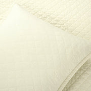 LushDecor Belgian Flax Linen Rich Cotton Blend Quilt 3 Piece Set