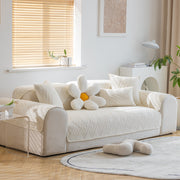 Slipcover KAS™ Quilted Geometric Cotton Sofa Cover, Non-Slip & Thick Padded Furniture Covers