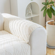 Slipcover KAS™ Quilted Geometric Cotton Sofa Cover, Non-Slip & Thick Padded Furniture Covers