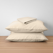 Homebird Organic Cotton Sateen Fitted Sheet Set (3-piece)