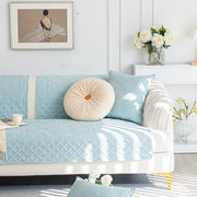 Slipcover KAS™ Cotton Quilted Sofa Cover, Non-Slip Couch Protector Fits Backrest, Seat & Armrest