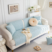 Slipcover KAS™ Cotton Quilted Sofa Cover, Non-Slip Couch Protector Fits Backrest, Seat & Armrest