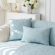 Slipcover KAS™ Cotton Quilted Sofa Cover, Non-Slip Couch Protector Fits Backrest, Seat & Armrest