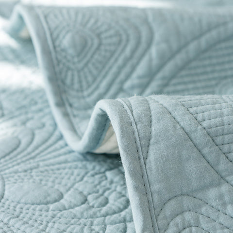 Slipcover KAS™ Cotton Quilted Sofa Cover, Non-Slip Couch Protector Fits Backrest, Seat & Armrest