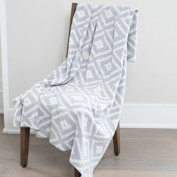 Elsie & Zoey Auden 50x60" Recycled Cotton Decorative Throw Blanket