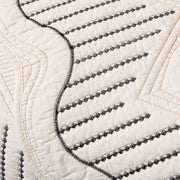 Slipcover KAS™ 3D Quilted Thick Cotton Sofa Cover Non-Slip Couch Throw for Fabric & Leather Sofas