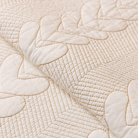 Slipcover KAS™ 3D Quilted Thick Cotton Sofa Cover Non-Slip Couch Throw for Fabric & Leather Sofas