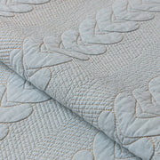 Slipcover KAS™ 3D Quilted Thick Cotton Sofa Cover Non-Slip Couch Throw for Fabric & Leather Sofas