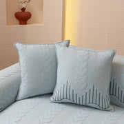Slipcover KAS™ 3D Quilted Thick Cotton Sofa Cover Non-Slip Couch Throw for Fabric & Leather Sofas