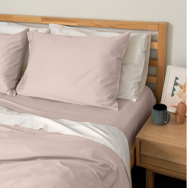 Homebird Organic Cotton Sateen Flat Sheet