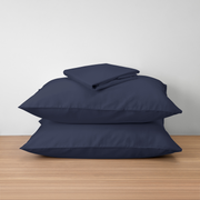 Homebird Organic Cotton Sateen Fitted Sheet Set (3-piece)