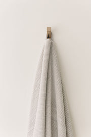 Cozy Earth Ribbed Terry Bath Towel Set