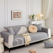 Slipcover KAS™ Cotton Quilted Sofa Cover, Non-Slip Couch Protector Fits Backrest, Seat & Armrest