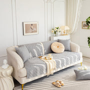 Slipcover KAS™ Cotton Quilted Sofa Cover, Non-Slip Couch Protector Fits Backrest, Seat & Armrest