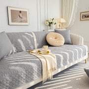Slipcover KAS™ Cotton Quilted Sofa Cover, Non-Slip Couch Protector Fits Backrest, Seat & Armrest