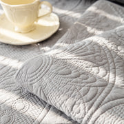 Slipcover KAS™ Cotton Quilted Sofa Cover, Non-Slip Couch Protector Fits Backrest, Seat & Armrest