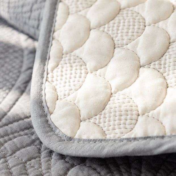 Slipcover KAS™ Cotton Quilted Sofa Cover, Non-Slip Couch Protector Fits Backrest, Seat & Armrest