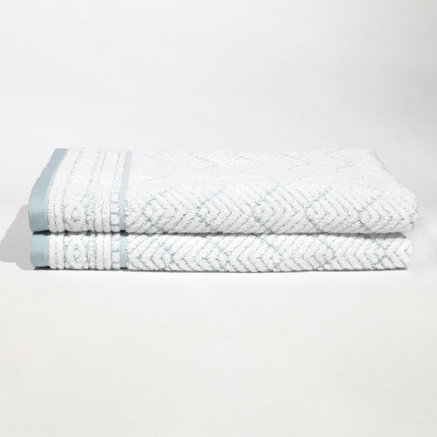 Grund® Prague™ 100% Organic Bath Towel (Pair)