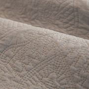 Slipcover KAS™ Baroque Sofa Cover – Quilted Cotton, Non-Slip, Washable with Ornate Embroidery