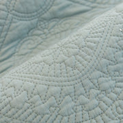 Slipcover KAS™ Baroque Sofa Cover – Quilted Cotton, Non-Slip, Washable with Ornate Embroidery