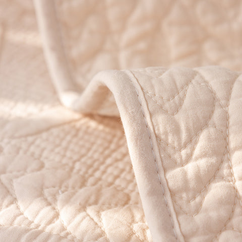 Slipcover KAS™ Geometric Textured Cotton Quilted Sofa Cover, Non-Slip Washable Couch Protector