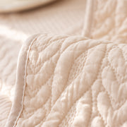 Slipcover KAS™ Geometric Textured Cotton Quilted Sofa Cover, Non-Slip Washable Couch Protector