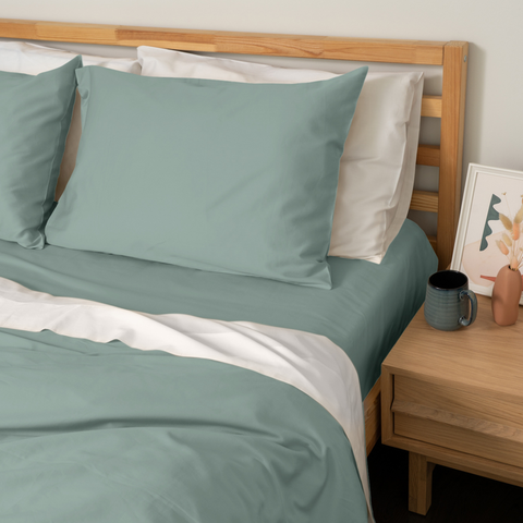 Homebird Organic Cotton Sateen Duvet Set