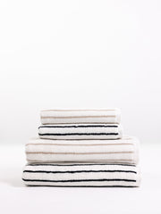 Cozy Earth Luxe Striped Bath Towels