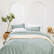 Homebird Organic Cotton Sateen Duvet Set